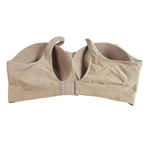 Bali Comfort Revolution Wirefree Full Coverage Bra Tan 3XL Seamless 3488/B488 - Picture 5 of 8